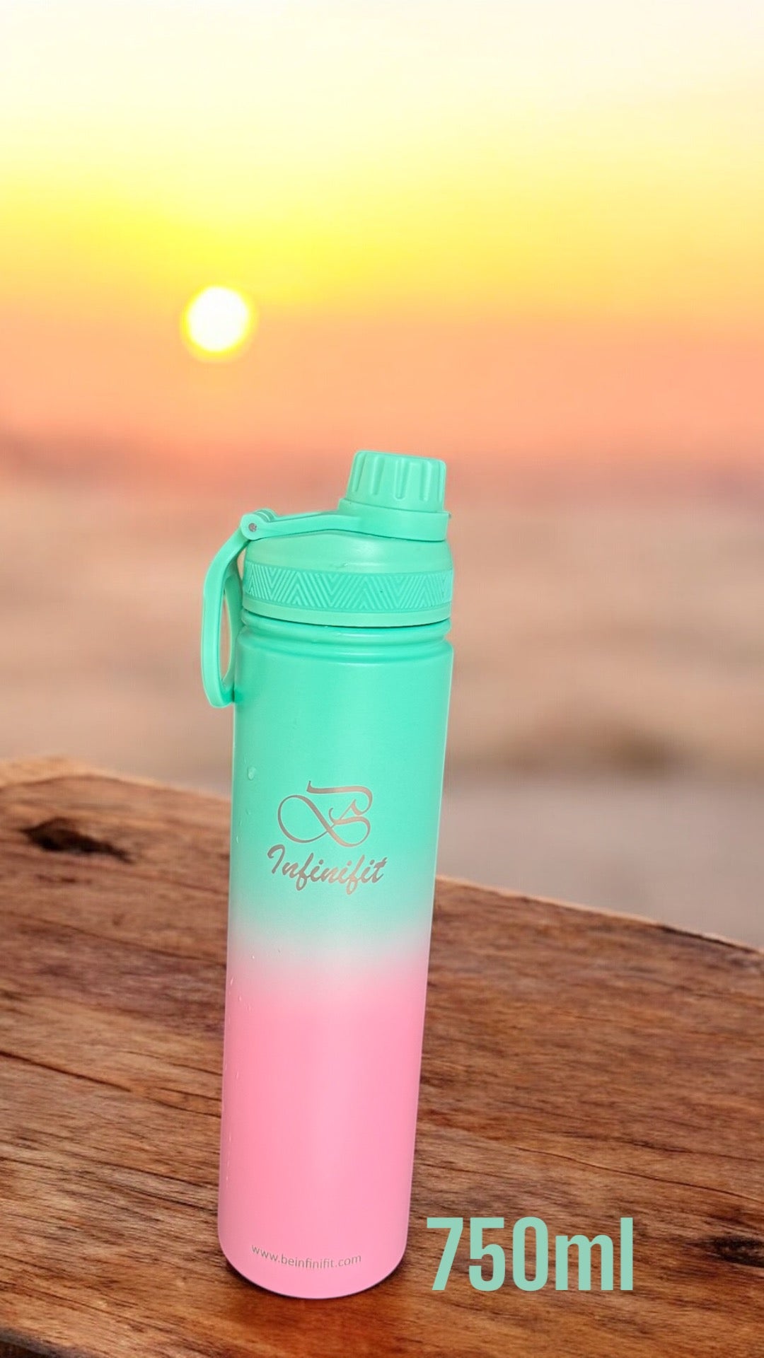 Bright & Bold 750ml Double-Insulated Drink Bottle